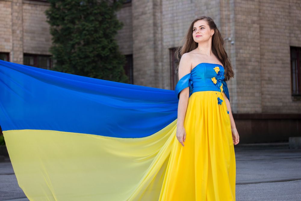 Оренда сукні Україна (прапор)