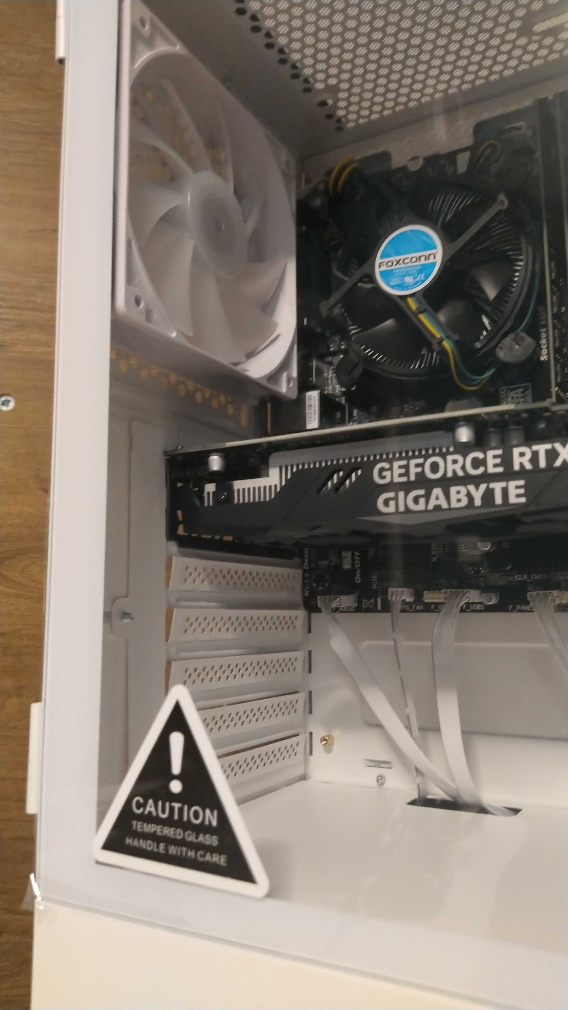 Komputer Gamingowy i5, RTX-3050 , 16GB RAM, SSD-512,  RGB NOWY FV23%