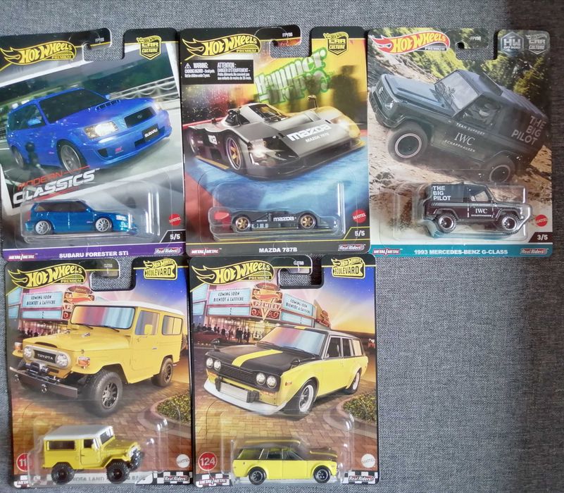 hot wheels premium novos
