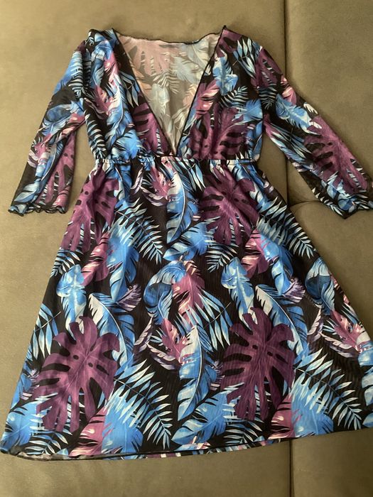 Жіночий купальник роздільний. Туніка. Суцільний купальник