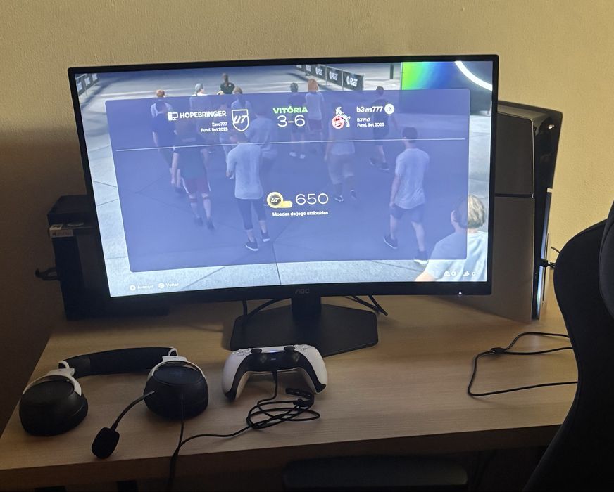 Setup gaming playstation 5 + ecra gaming AOC CURVO