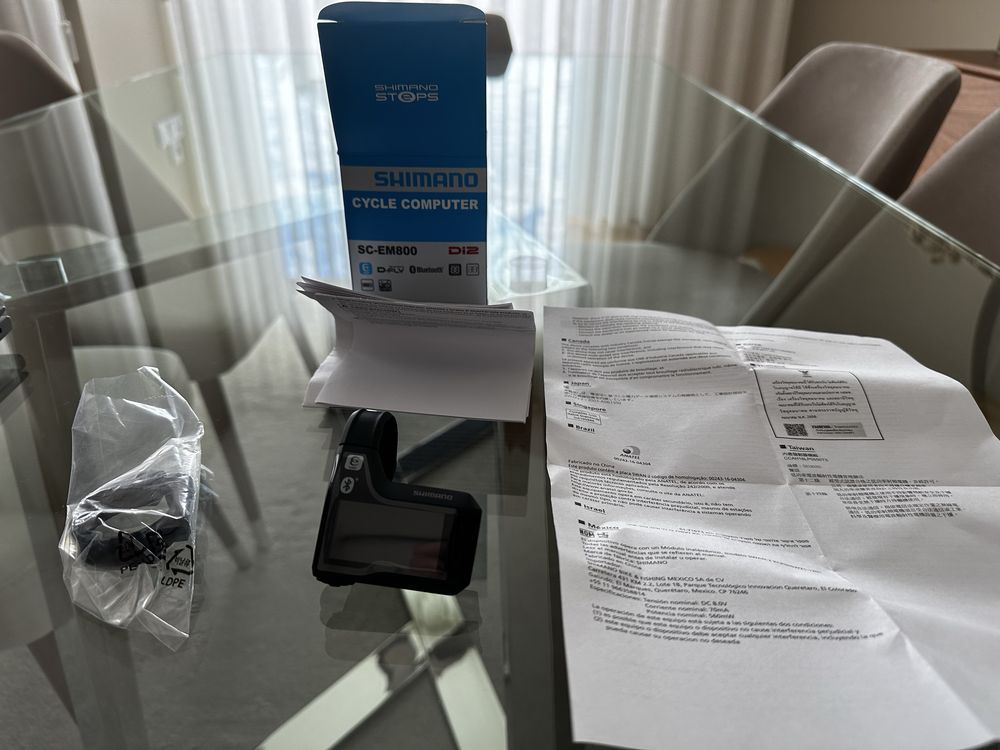 Display shimano sc-em800 / novo