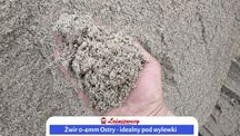 ŻWIR 0-4mm OSTRY czysty pod wylewki/kostkę do betonu Transport 1-27ton
