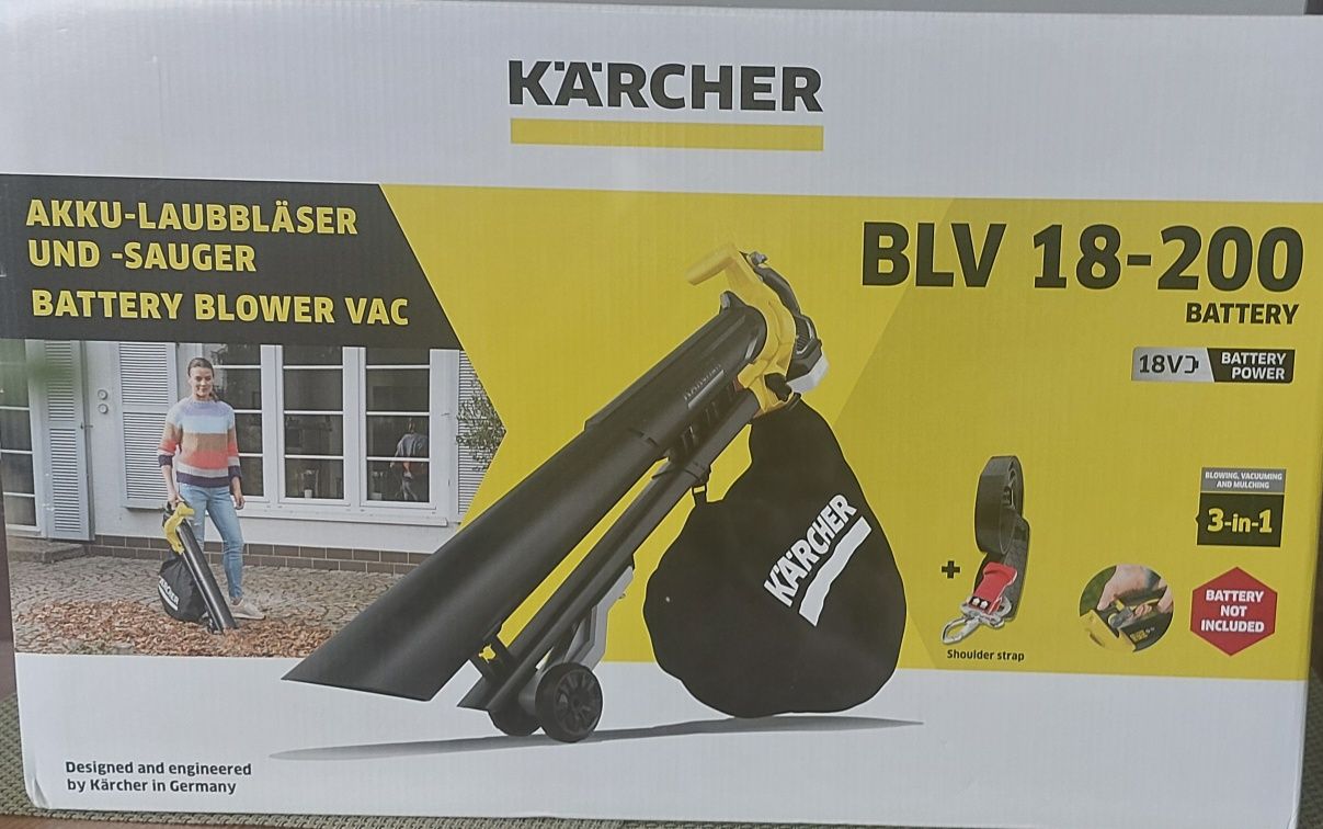 Odkurzacz akumulatorowy z dmuchawą Karcher