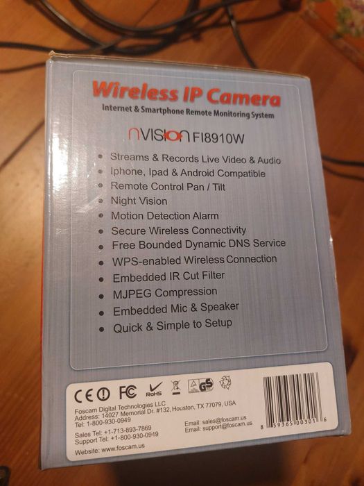 Kamera IP Foscam FI8910W