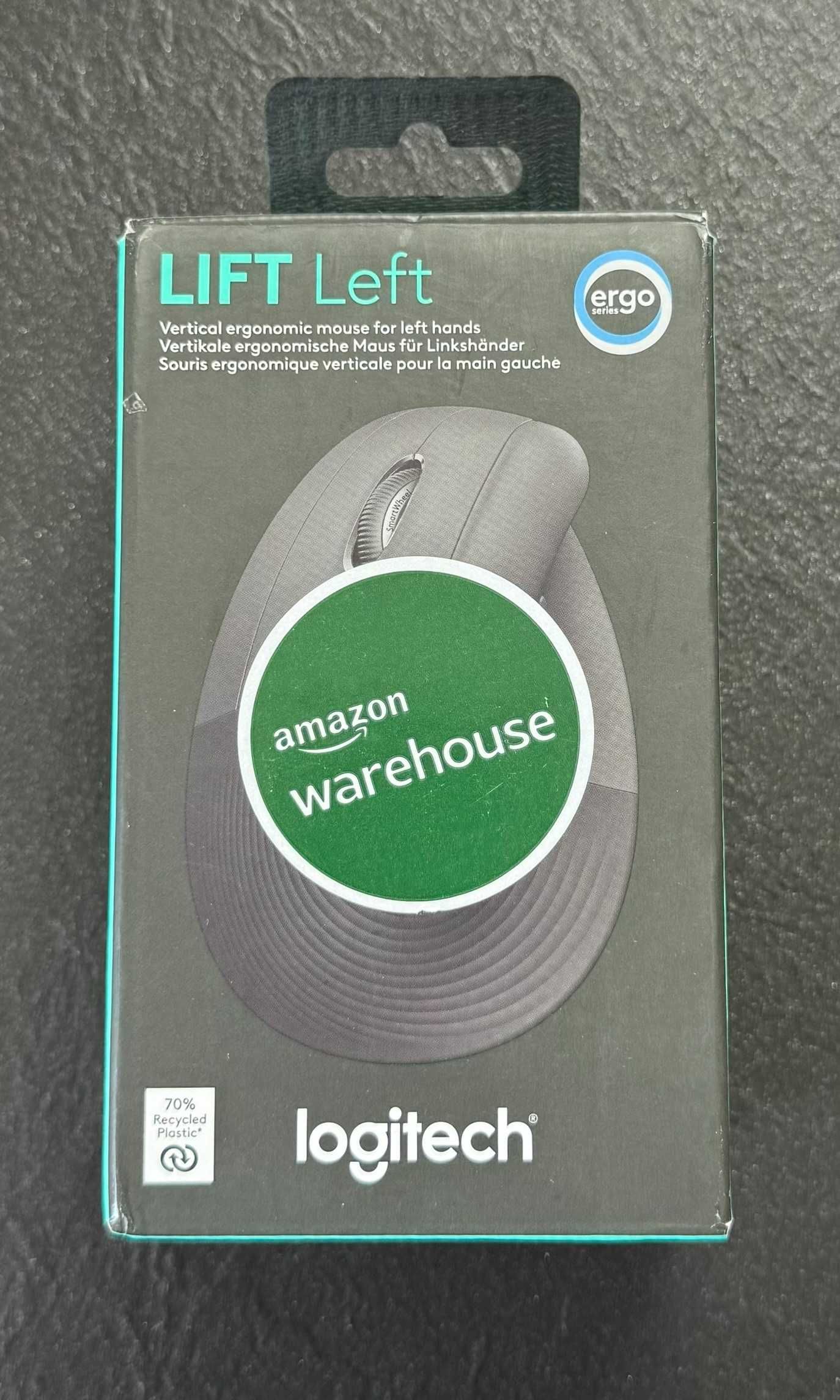 Myszka bezprzewodowa Logitech Lift Left sensor optyczny