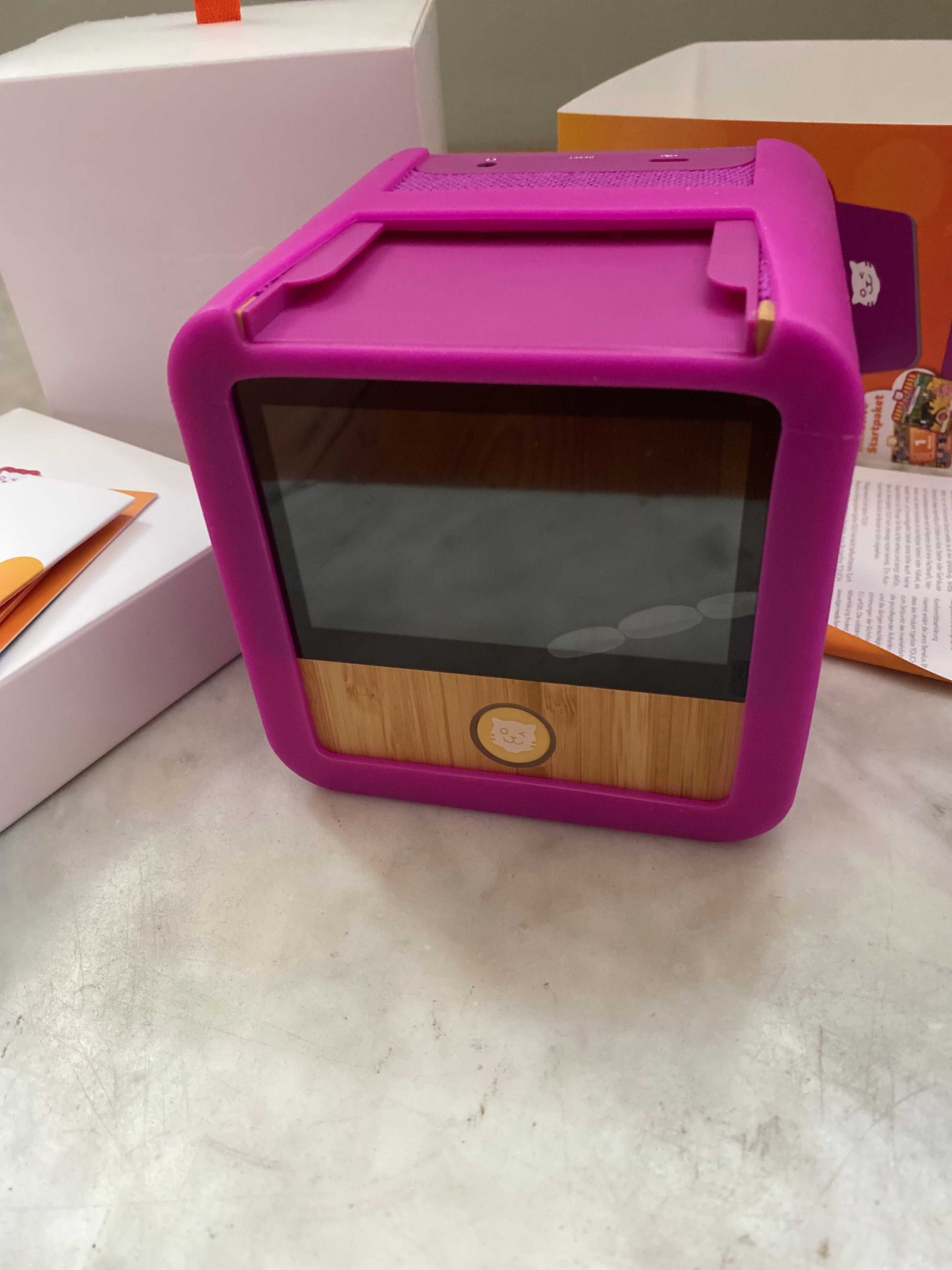 NOWY Głośnik przenośny dla dzieci Tigermedia Tigerbox Touch fioletowy