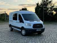 Ford Transit Doka Brygadówka  2.0 TDCI 131KM 7 osobowy Brygadówka HAK 2xPDC po serwisie Klima L2H3