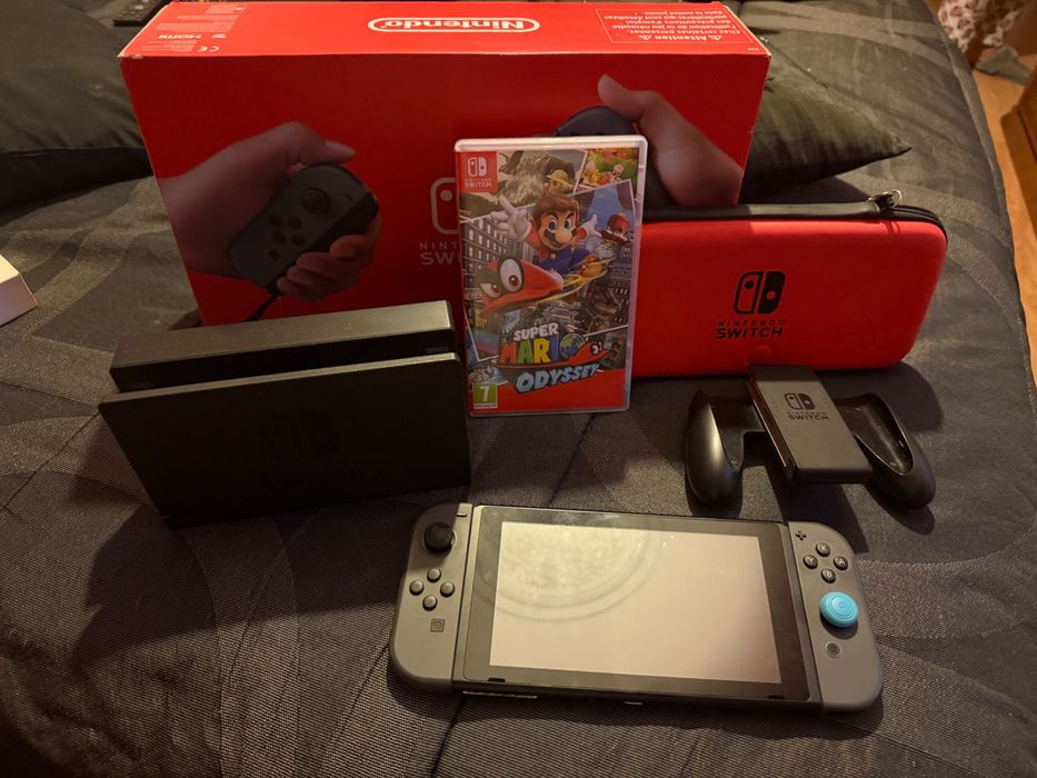 Nintendo switch como nova, sem riscos