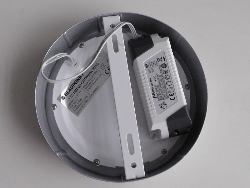 Plafon Blaupunkt 12W 840 lm na pilota 17cm okrągły światło białe z reg