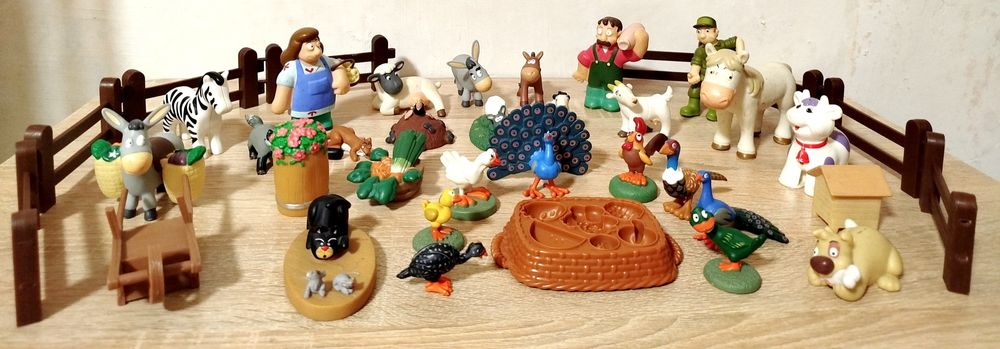 Велика ферма та іграшки дитячі