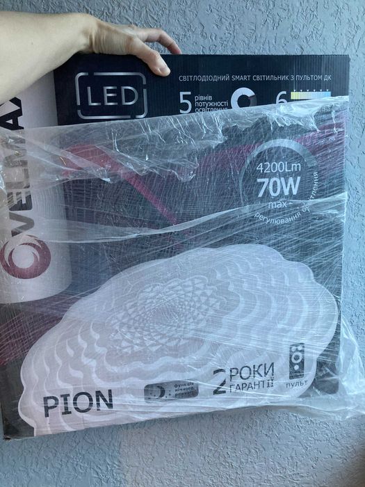 Світлодіодний світильник Velmax Pion 23-42-87 70W 3000-6500К з пультом