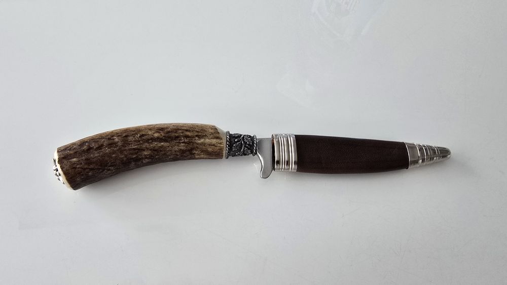 Nóż Myśliwski Solingen Germany HANDMADE ROSTFREI