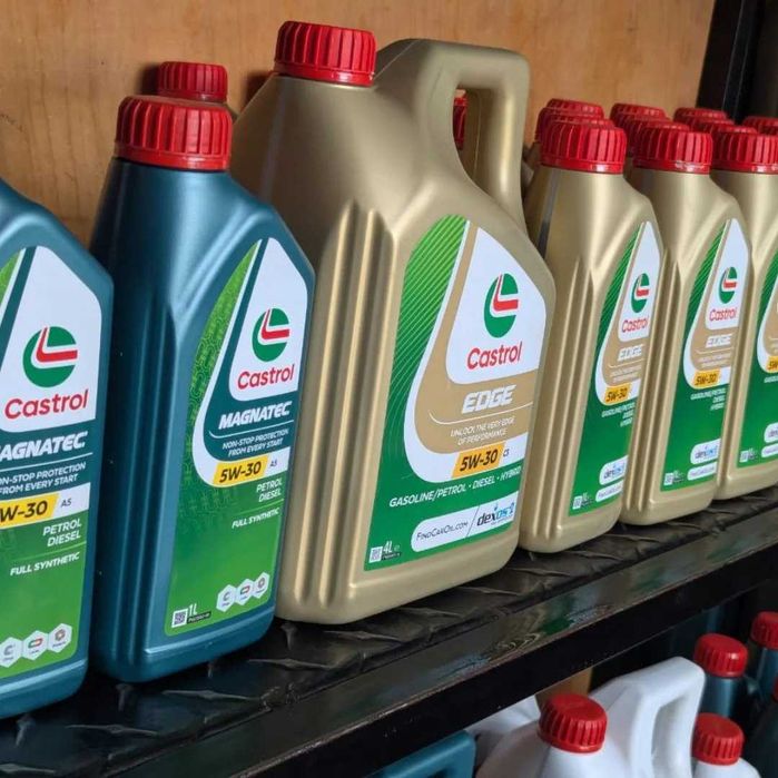 Масло моторне Castrol Magnatec, Edge та ін.