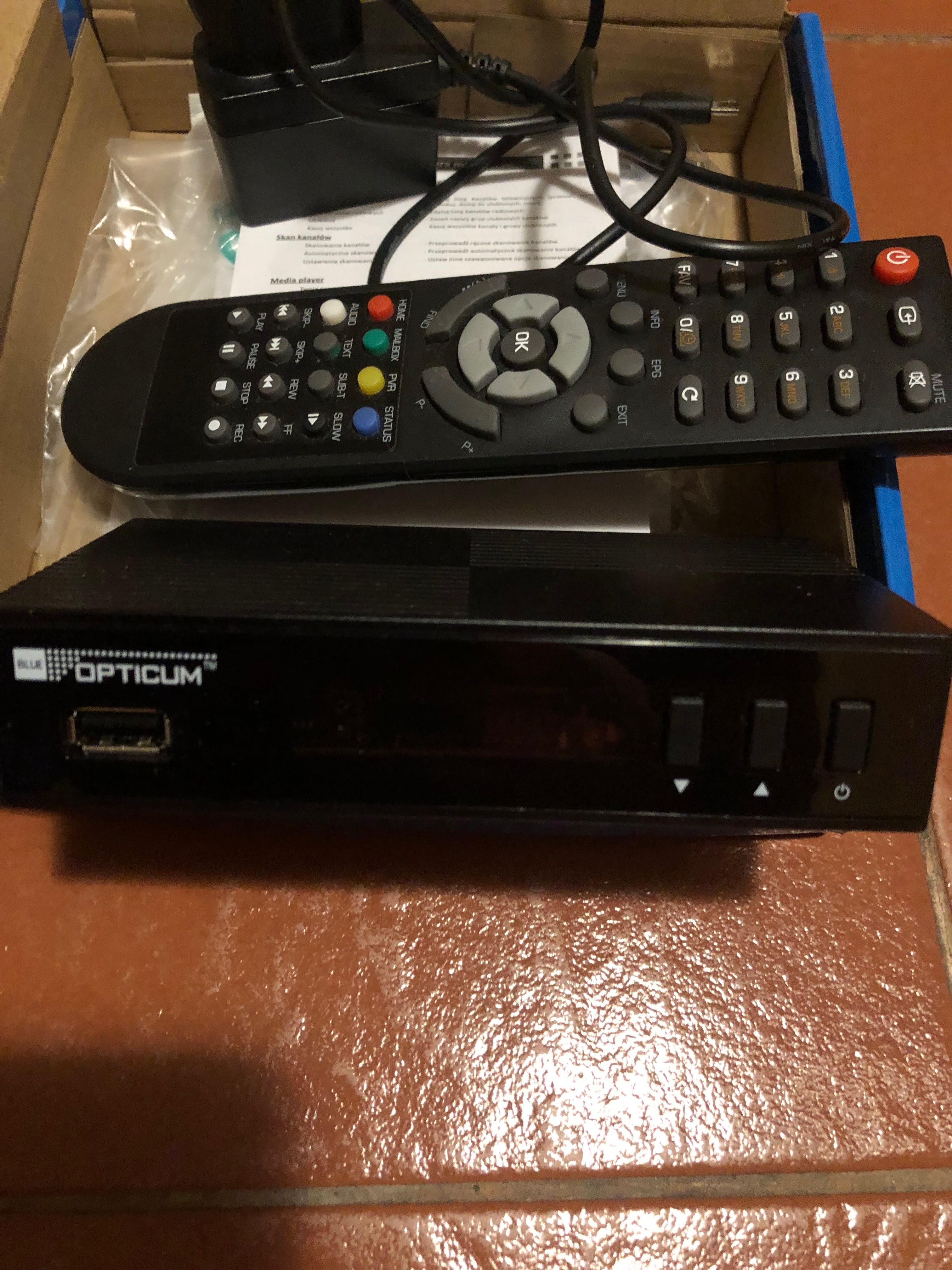 Dekoder DVB T Opticum Blue