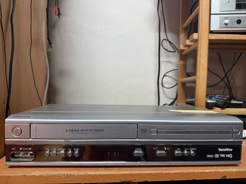 Magnetowid VHS Philips DVP620VR  VHS/DVD Combo hi-fi stereo