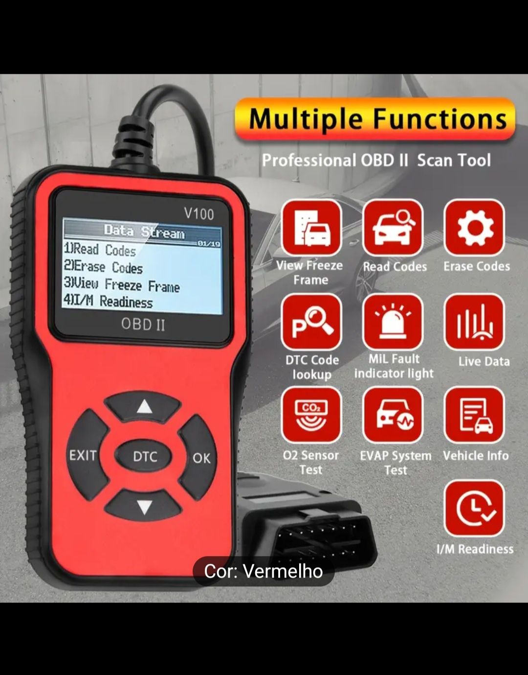 Máquina de Diagnóstico OBD2