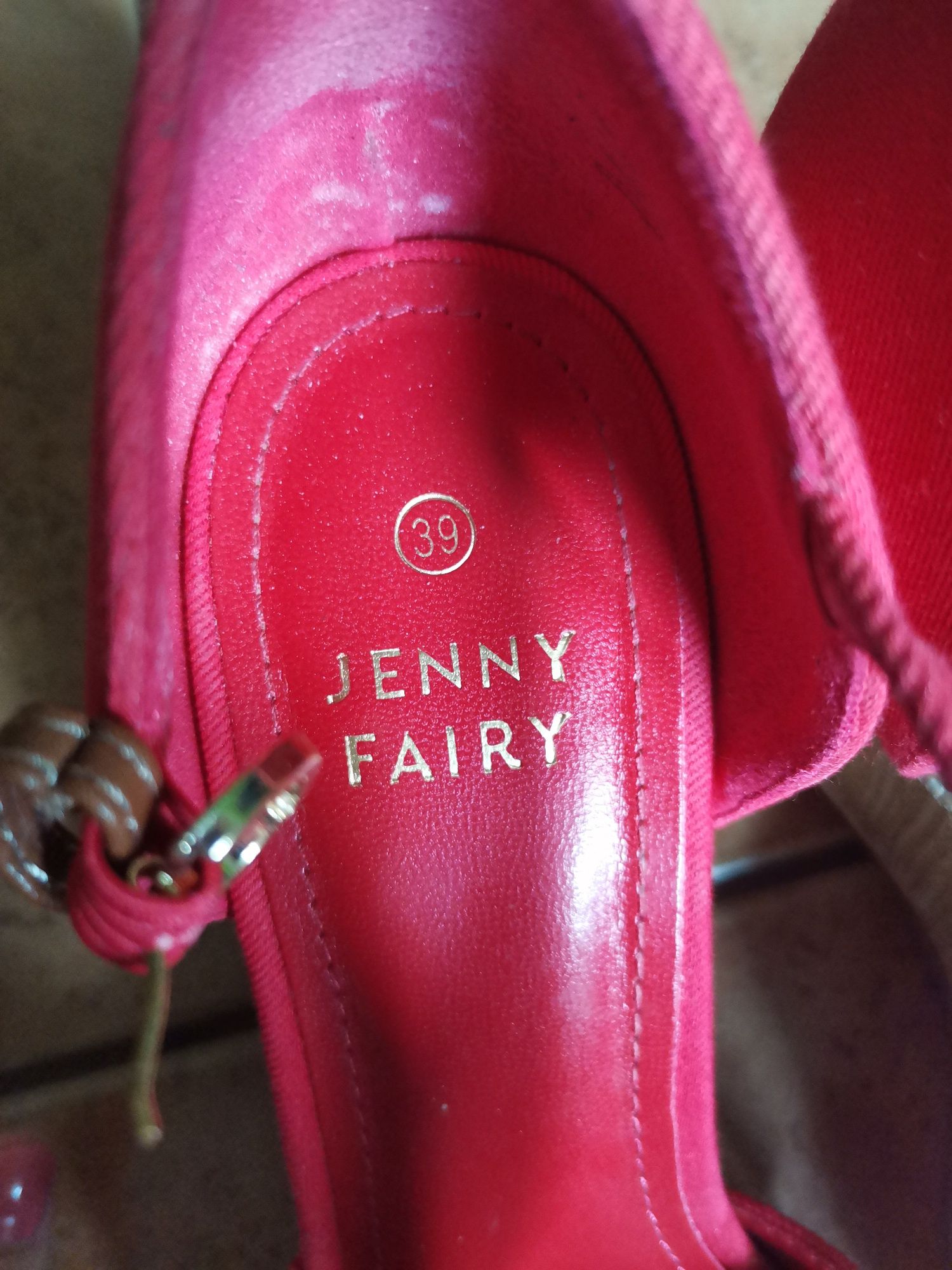 Buty Sandały na koturnie Jenny Fairy roz 39