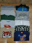 Komplet bluzek dla chłopca t-shirty 122