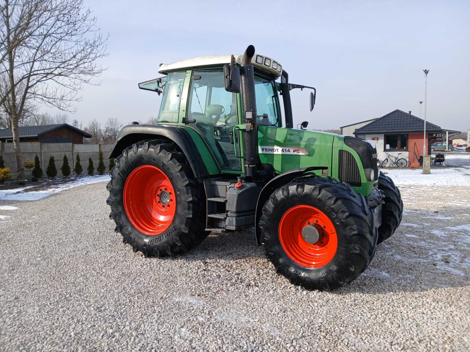 Ciągnik FENDT 414 vario TMS