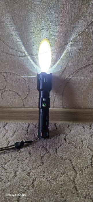 Аккумуляторный фонарик, Zoom, 1x26650,PM30-TG