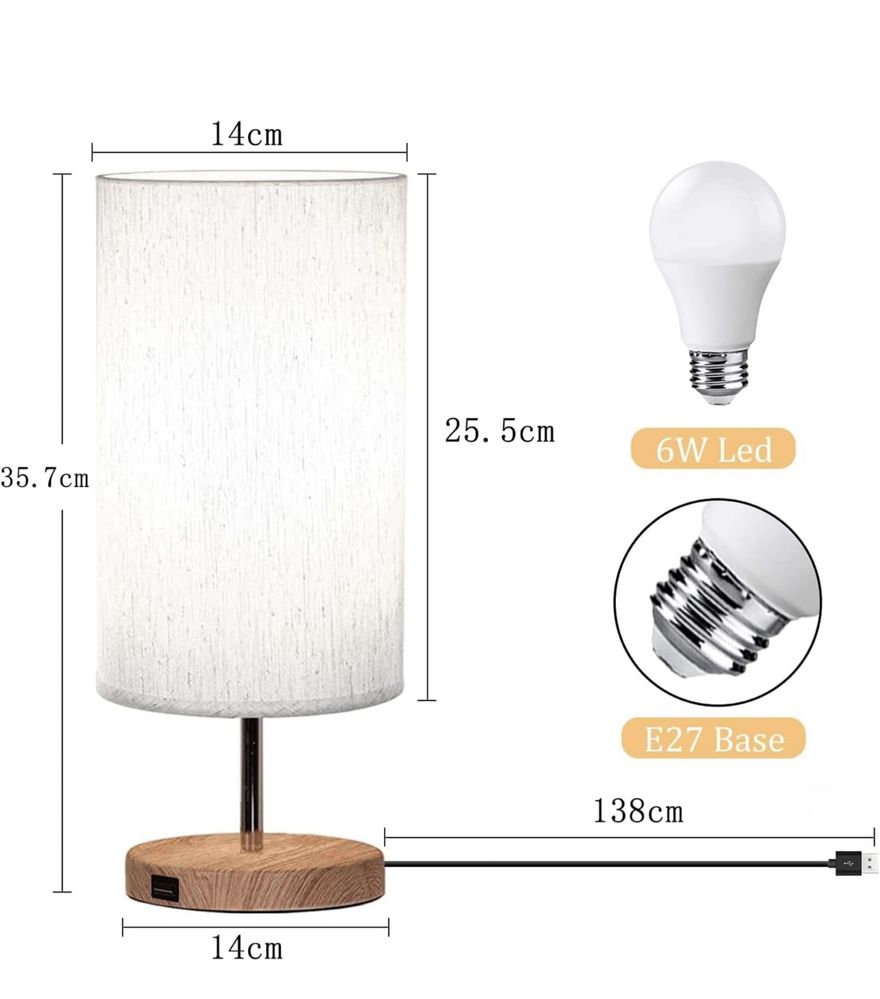 GLUROO Lampka nocna(2 sztuki)