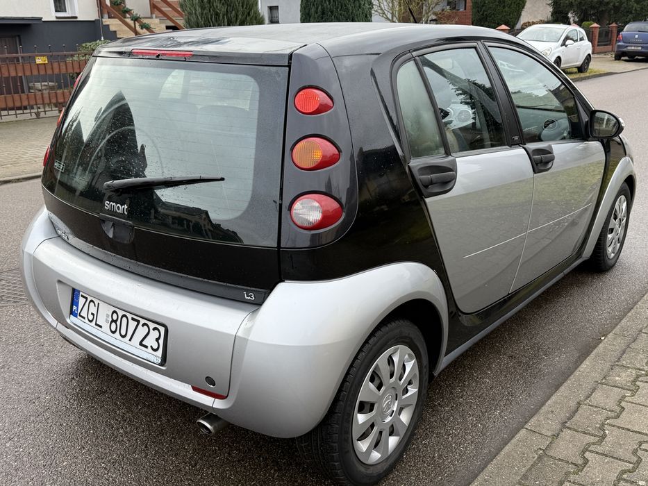 Smart forfour 1.3 zarejstrowany oplacony sprawny zimowe opony