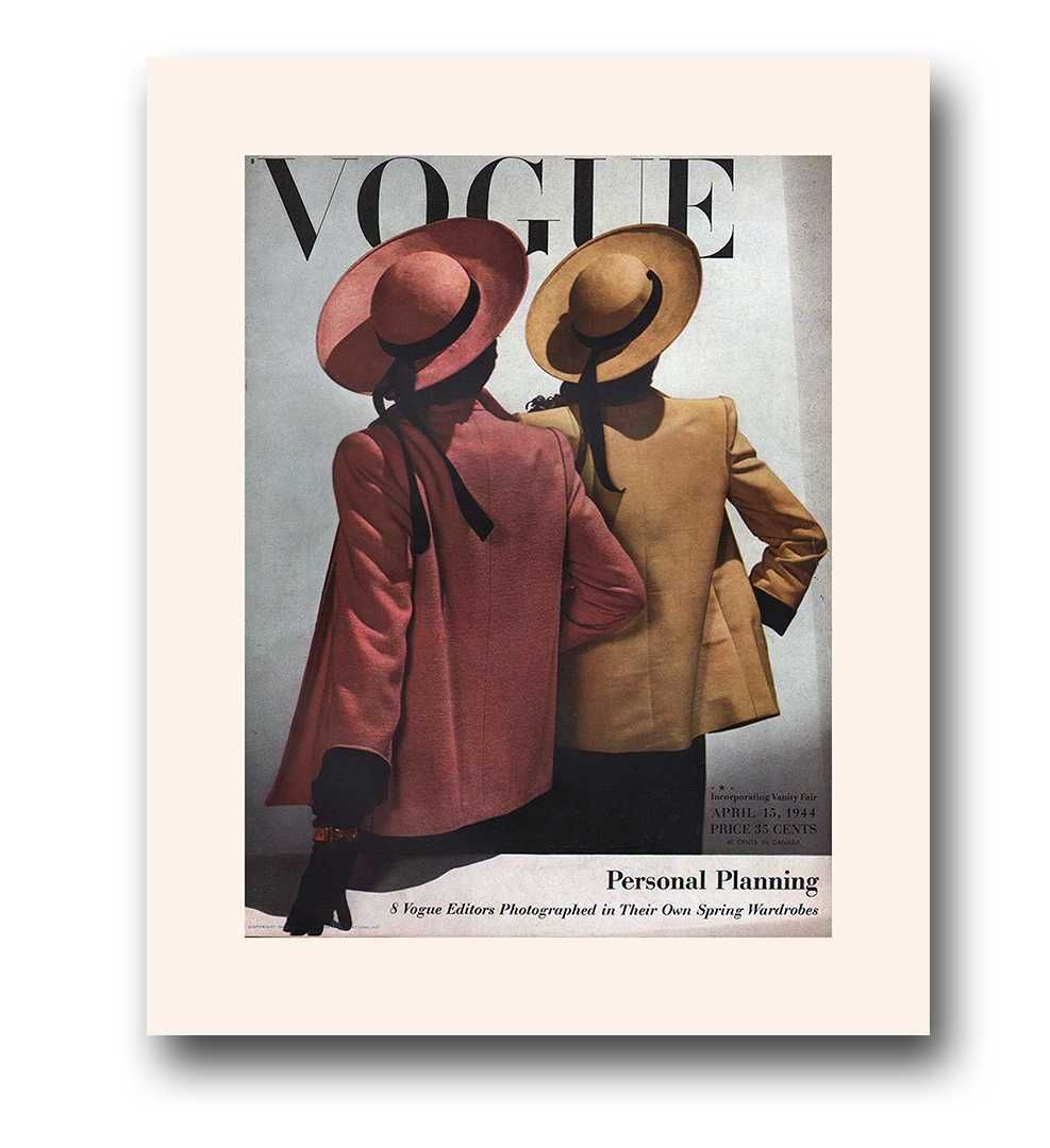 vogue okładka plakat, moda 40x50 cm