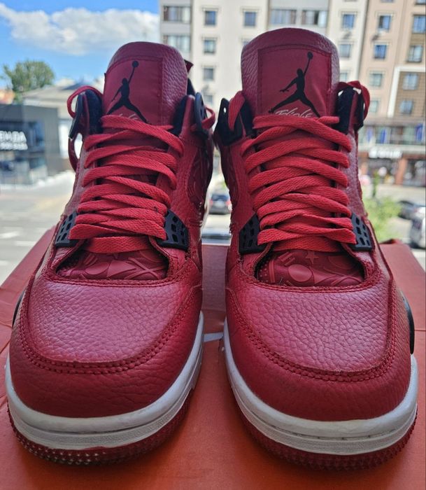 Чоловічі кросівки Air Jordan 4 Retro FIBA. Оригінал. Розмір 44