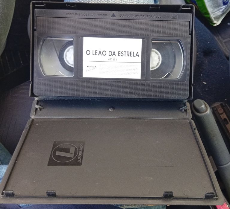 Filme português VHS "O Leão da Estrela"