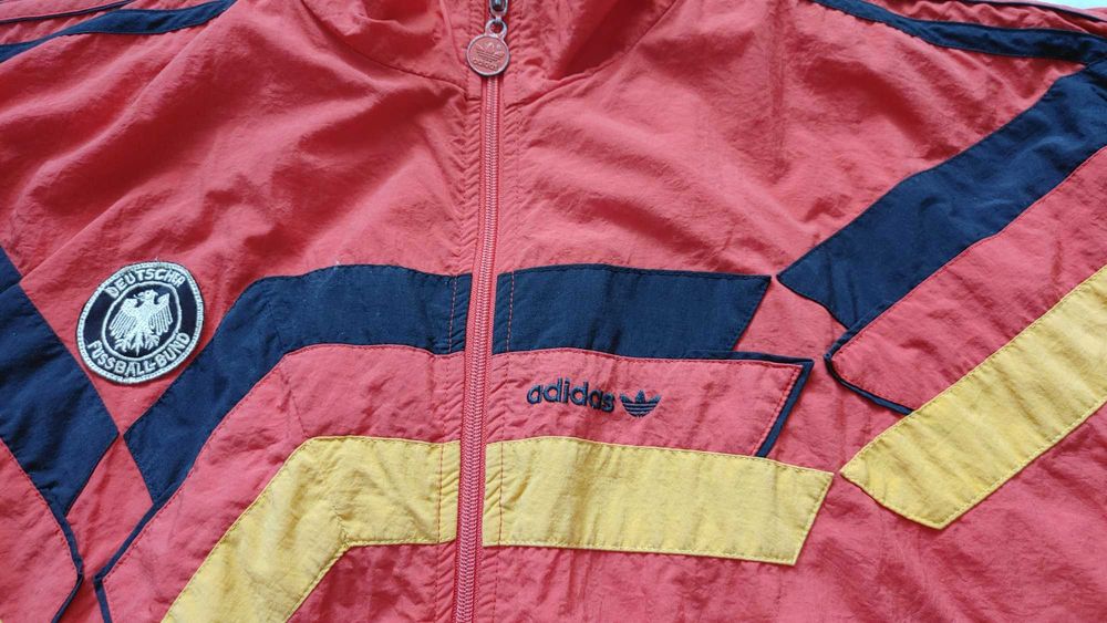 Вінтажна куртка вітрівка олімпійка Adidas DFB
