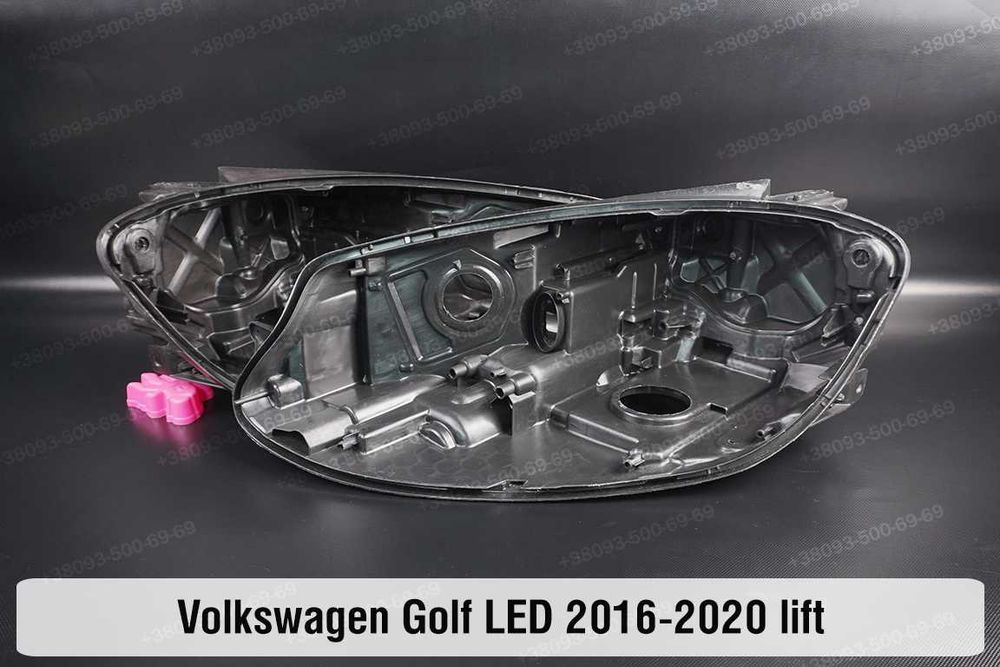 Скло корпус VW Golf 4 5 6 7 8  Гольф фара Volkswagen стекла Фольц