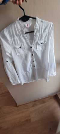 Biała koszula 34 młodzieżowa 158