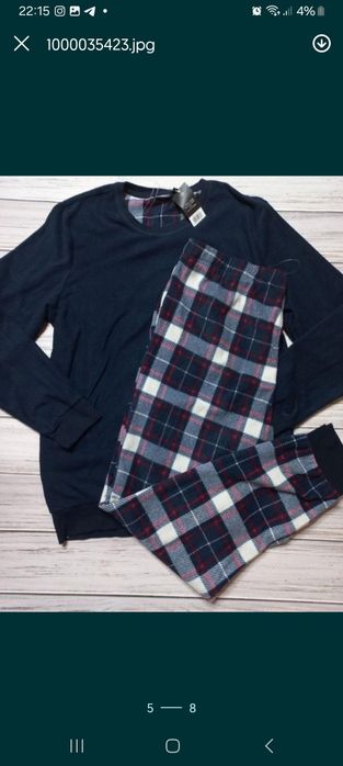 Розпродаж!!! До 20.11 Чоловічі флісові піжами LIVERGY