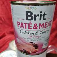 Brit Paté & Meat Puppy,6x800 g(13) dla szczeniąt,Kurczak i indyk