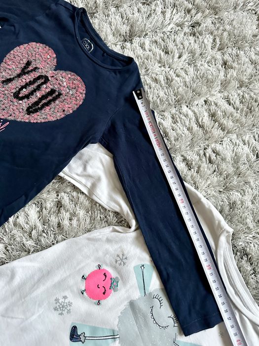 Cool Club 2 bluzki długi rękaw long 116