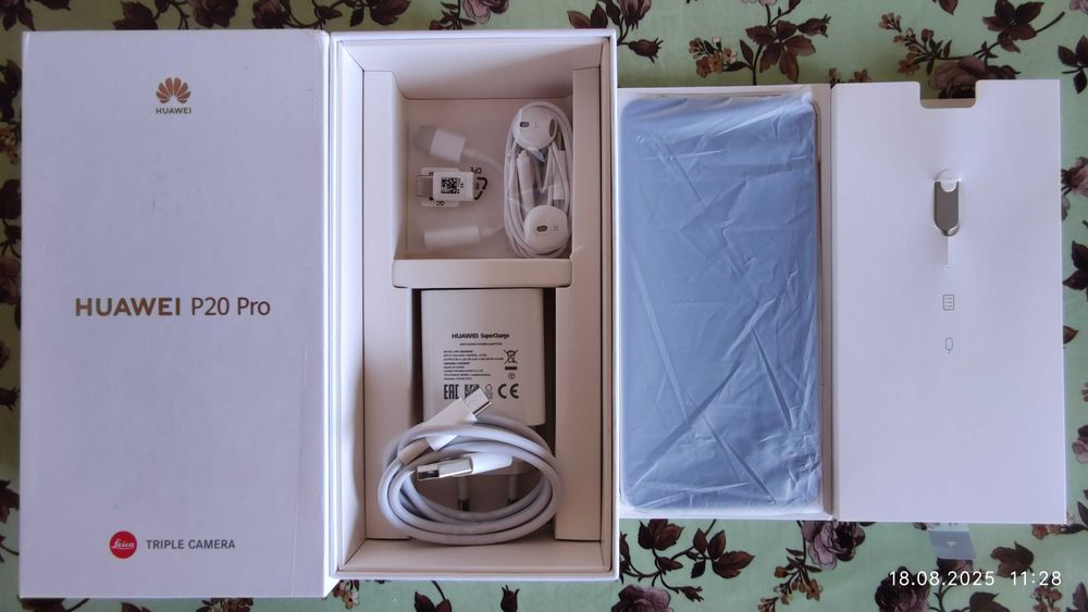 Смартфон Huawei P20 Pro (CLT-L29) 6/128GB Dual Sim (Blue) ORIGINAL!
