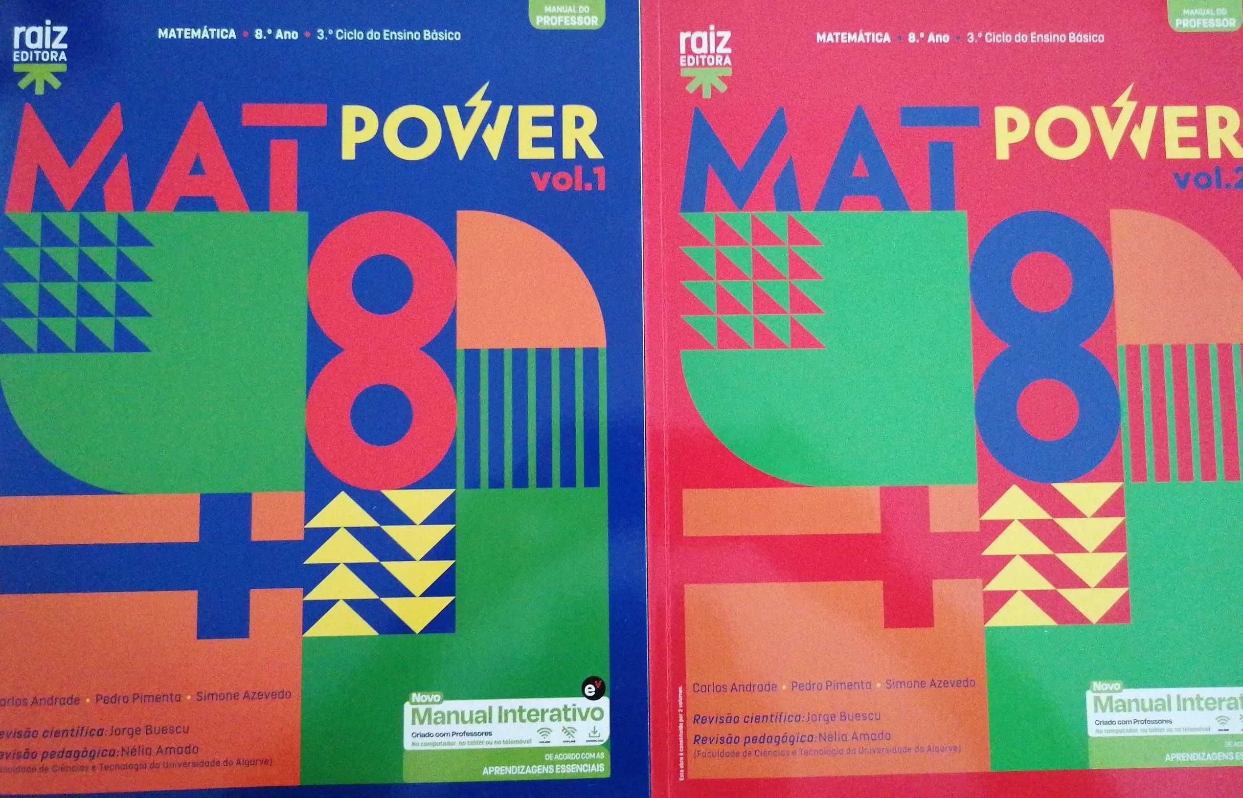 Mat Power 8 Recursos do Manual/Livro do Professor