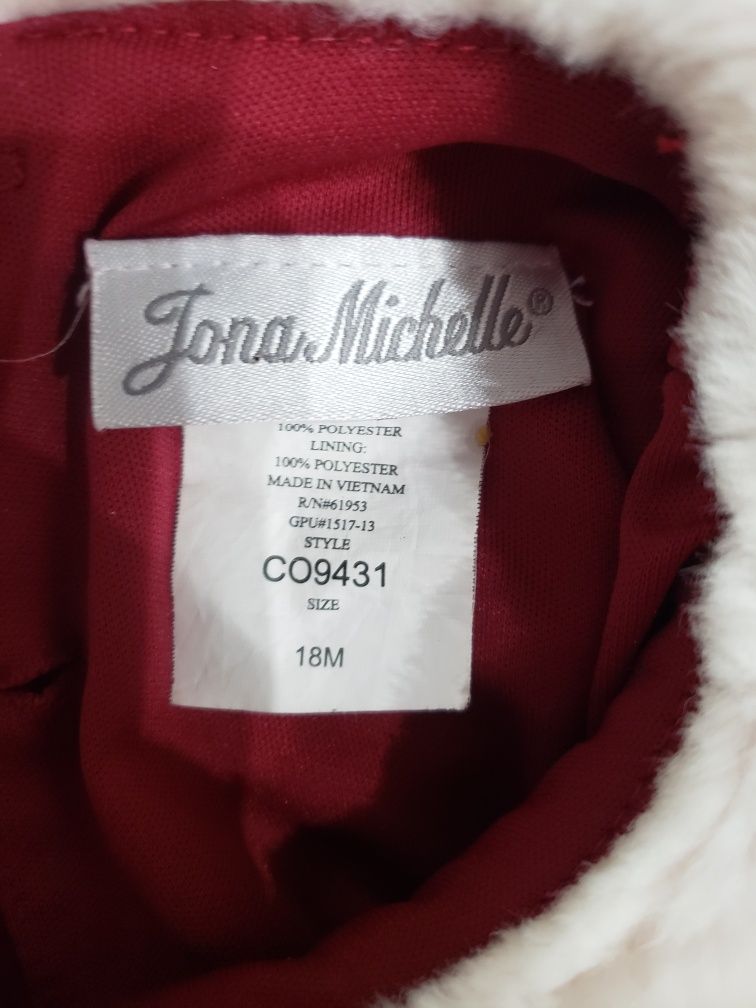 Brokatowa Sukienka Jona Michelle 18m Szybka wysyłka