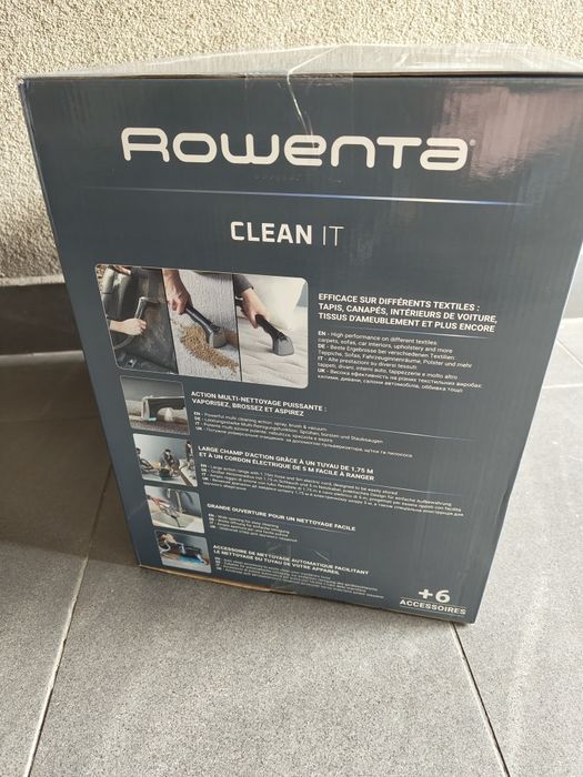 Odkurzacz piorący Rowenta Clean It IN5020