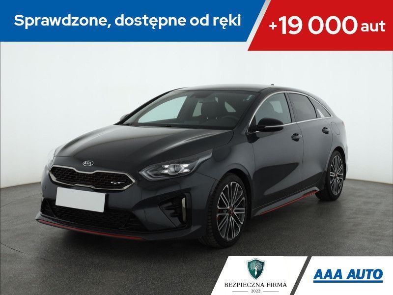 Kia ProCeed GT 1.6 T-GDI, Salon Polska, 1. Właściciel, Serwis ASO, Automat, Skóra,