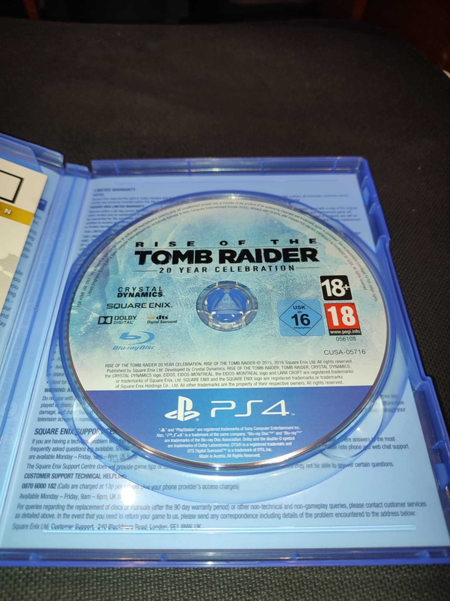 Okazja!! Gra Rise of Tomb Raider na Playstation 4 i 5 Ps4! Super Stan!