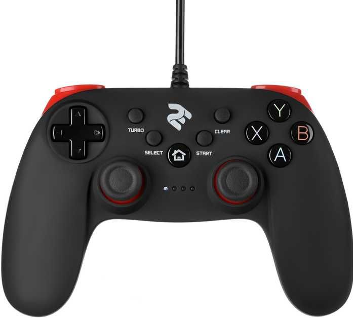 Дротовий геймпад 2Е GC100 Android/PC/PS3 Black