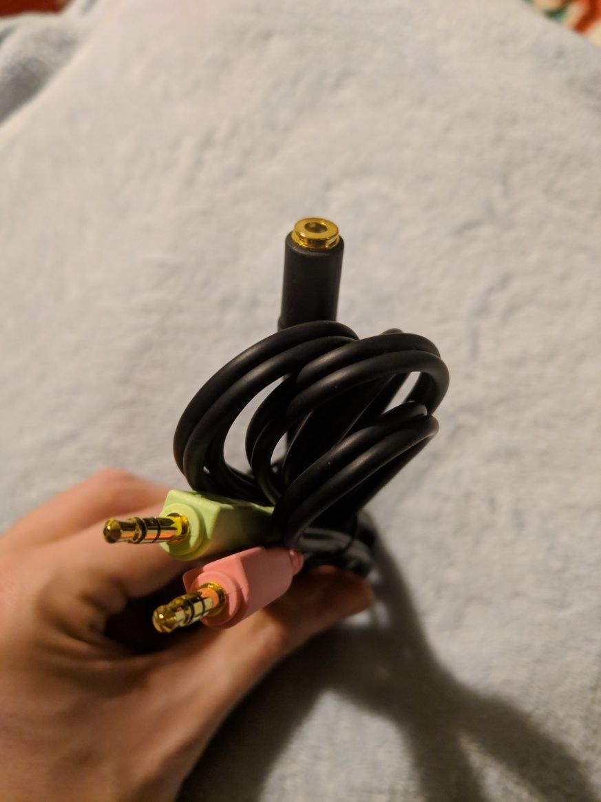 Turtle Beach przejściówka adapter  2x Mini jack do słuchawek nowa