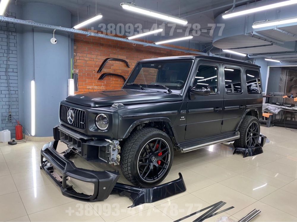 Обвес Mercedes Benz W463A W464 G class Brabus Widestar G500 G63