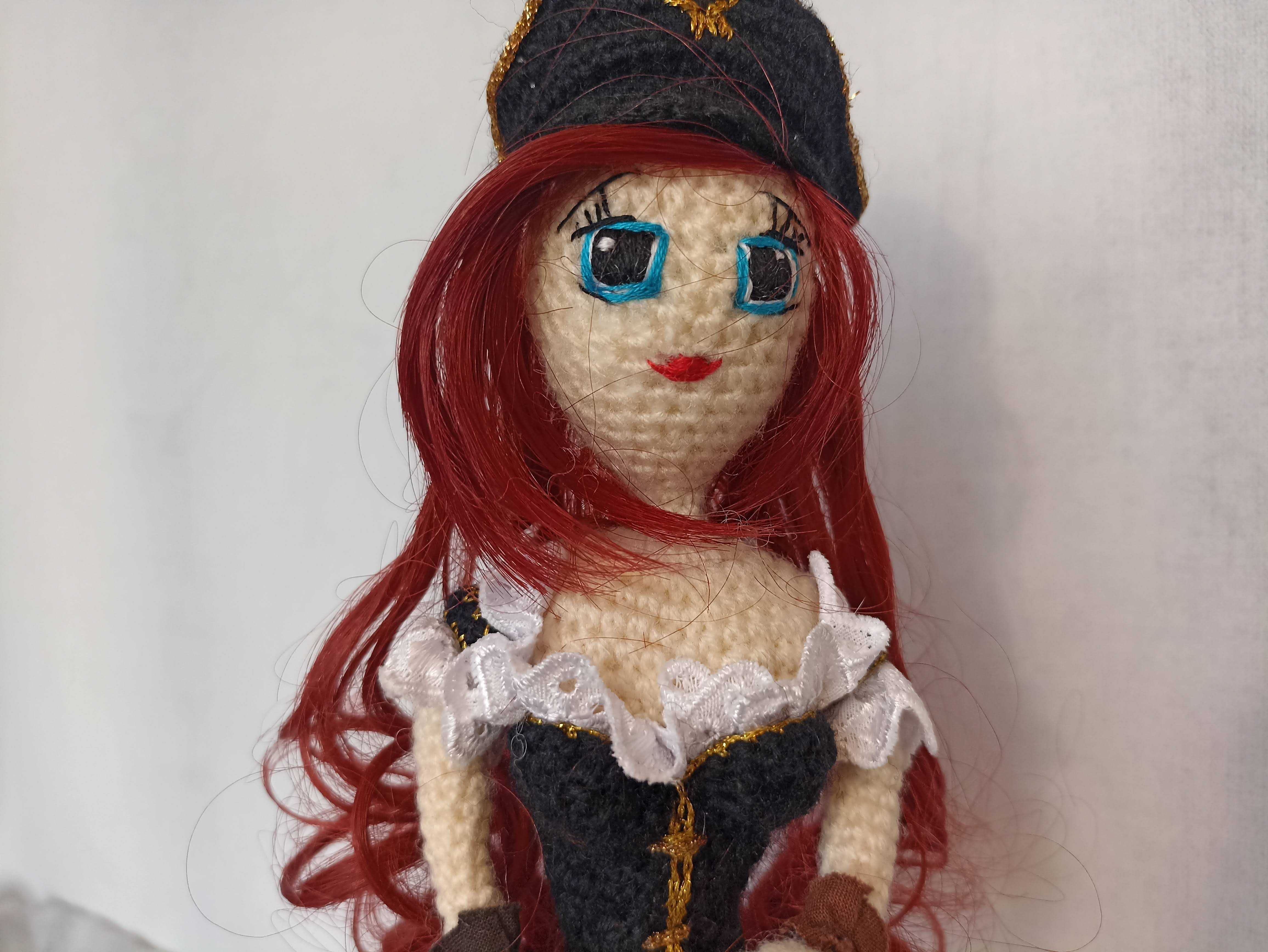 Lalka ręcznie robiona, handmade, LOL Miss Fortune