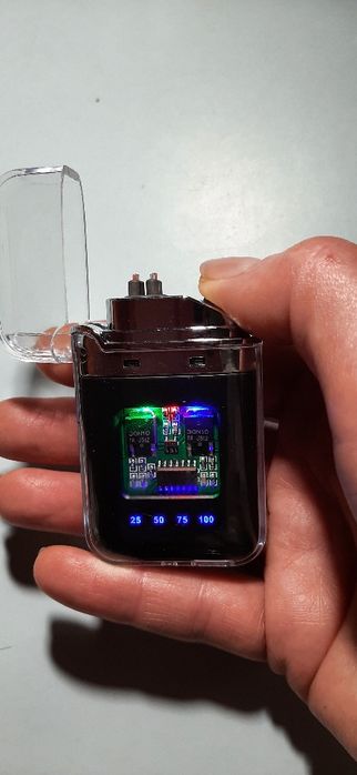 Електрична імпульсна запальничка, плазмова,  електронна