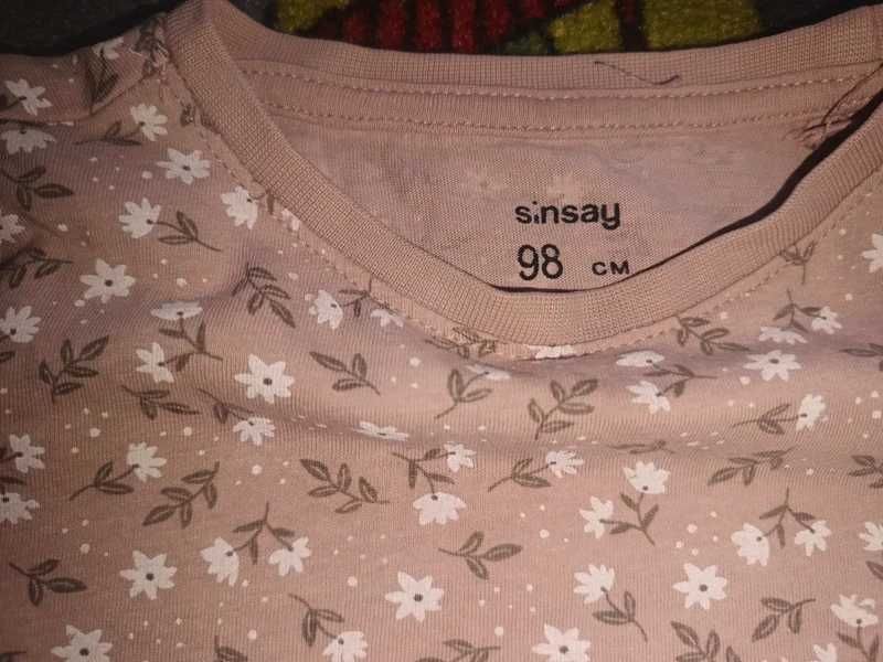 Bluzka dziewczęca Sinsay r.98