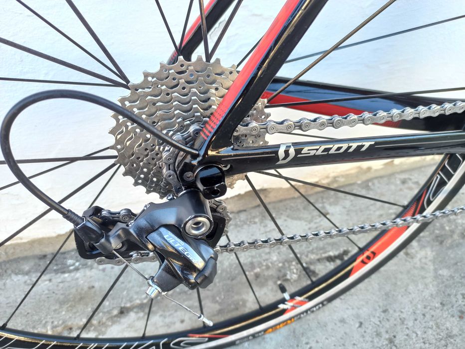 Rower szosowy kolarzówka Scott Foil carbon Ultegra DT Swiss 150-165cm