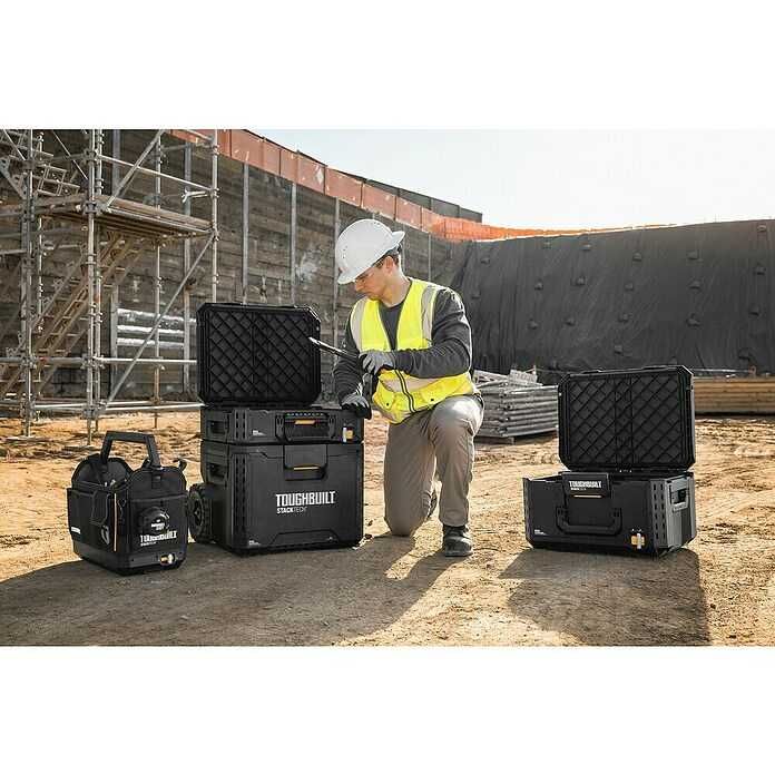 Набір ящиків для інструментів TOUGHBUILT StackTech TB-B1S3-B-70R (3шт)